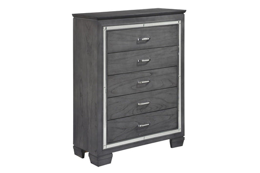 Homelegance - Allura Chest In Grey - 1916Gy-9 - ATL FURNITURE