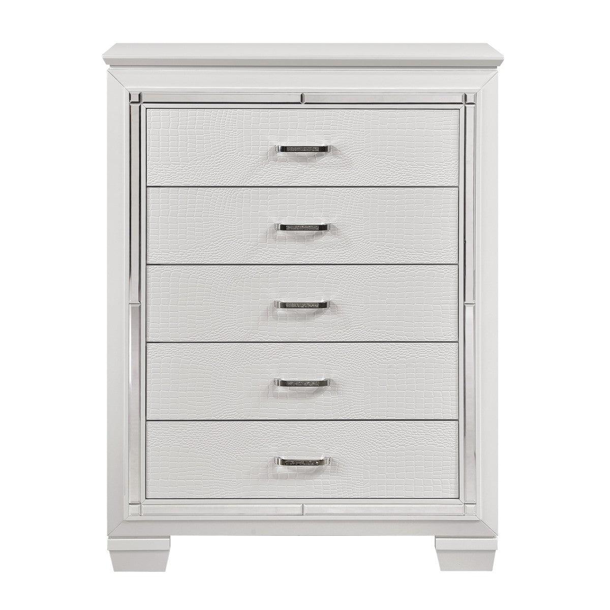 Homelegance - Allura Chest In White -1916W-9 - ATL FURNITURE