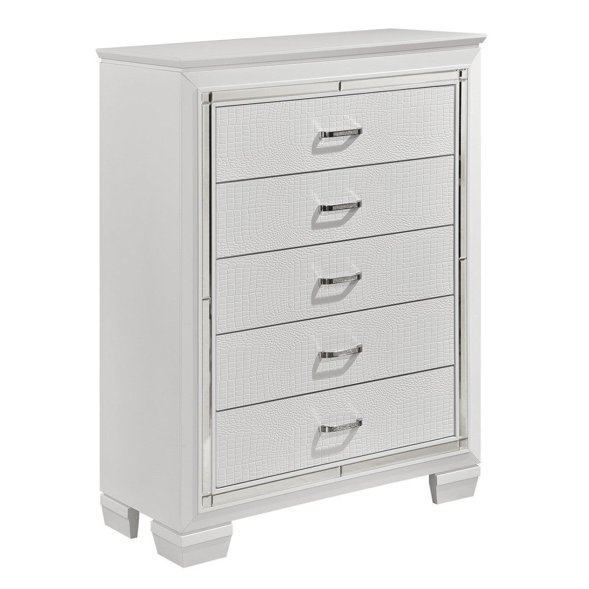 Homelegance - Allura Chest In White -1916W-9 - ATL FURNITURE