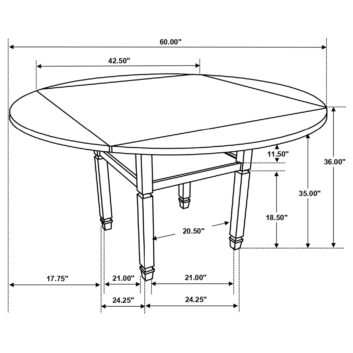 Sarasota Counter Height Table with Shelf Storage Nutmeg and Rustic Cream