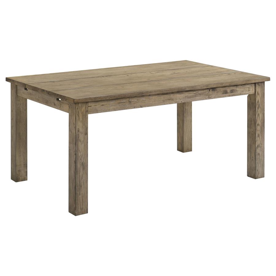 Cardova 87-Inch Solid Wood Extension Dining Table Vineyard Oak