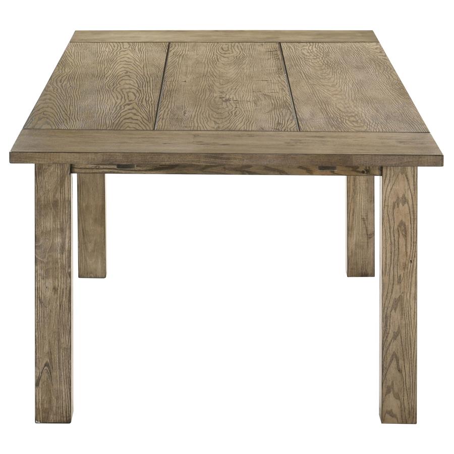 Cardova 87-Inch Solid Wood Extension Dining Table Vineyard Oak