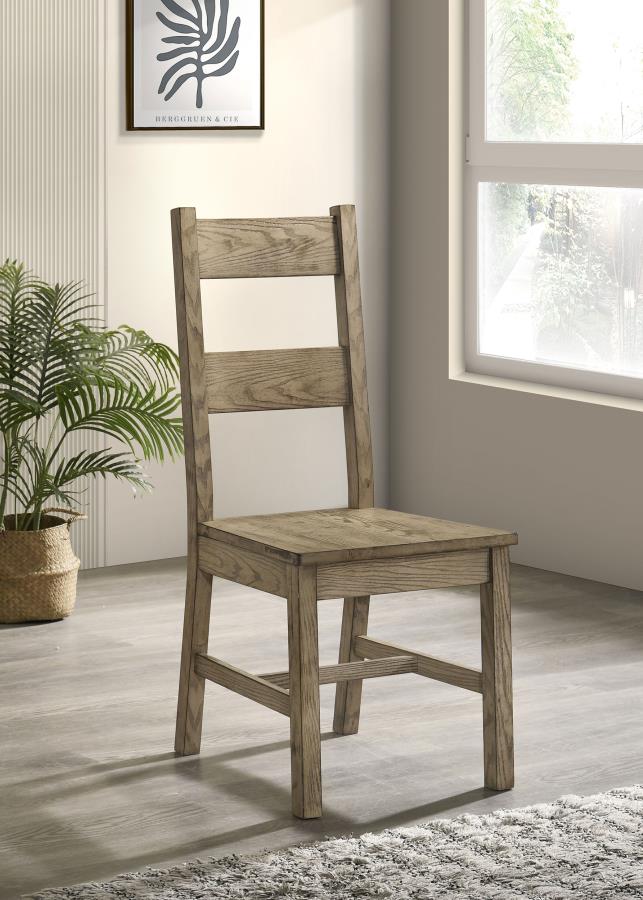 Cardova Solid Wood Dining Side Chair Vineyard Oak (Set Of 2)