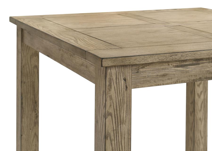 Cardova 5-Piece Counter Height Dining Table Set Vineyard Oak