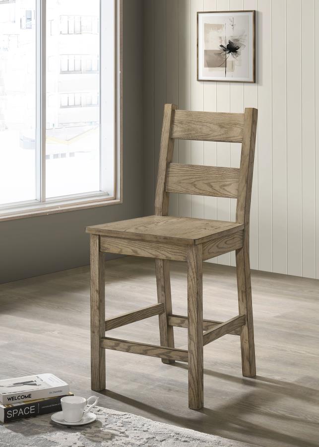 Cardova Counter Height Dining Chair Vineyard Oak (Set Of 2)