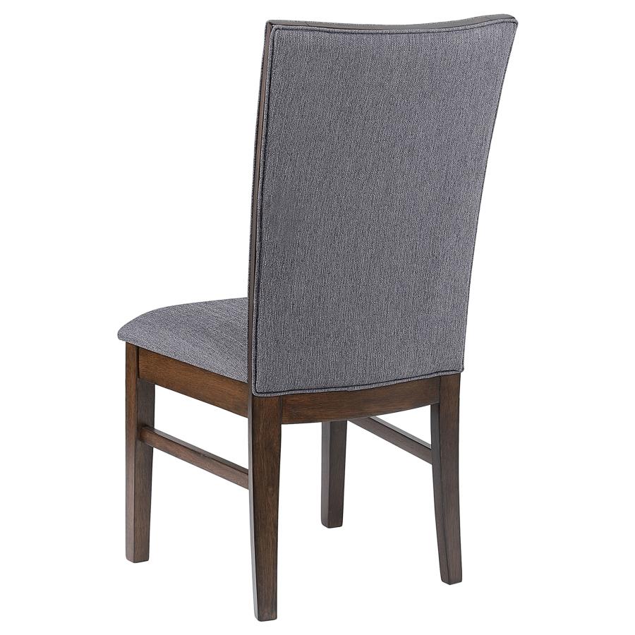 Sherwood 7-Piece Rectangular Dining Table Set Brown
