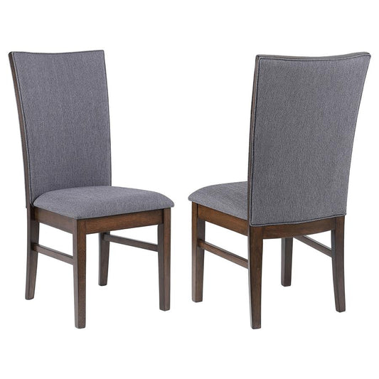 Sherwood Upholstered Dining Side Chair Grey (Set Of 2)