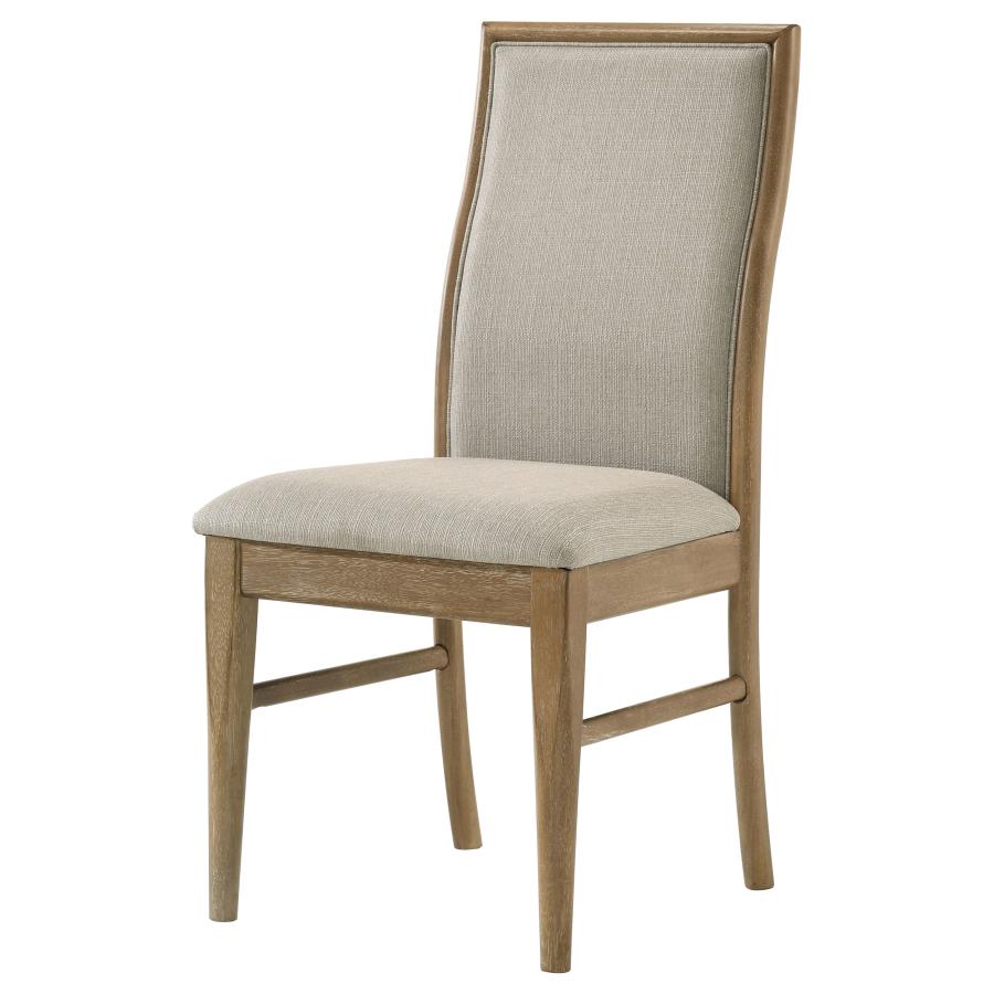 Adina Upholstered Dining Side Chair Barley (Set Of 2)