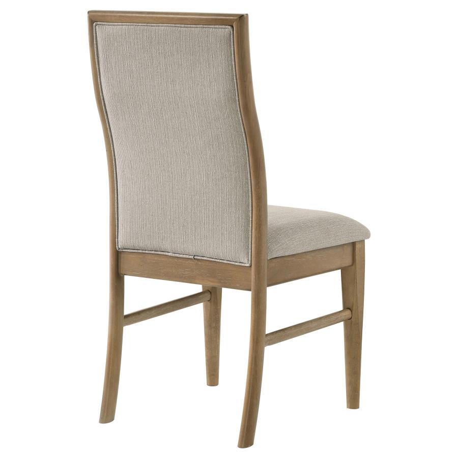 Adina Upholstered Dining Side Chair Barley (Set Of 2)