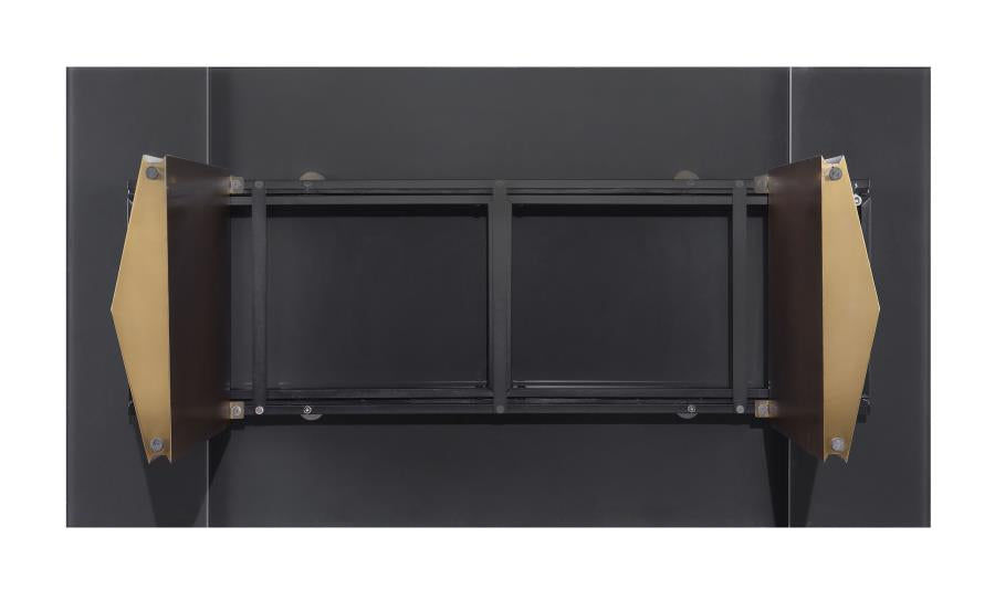 Vesa 97-Inch Glass Top Extension Dining Table Beige