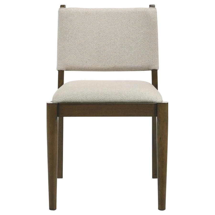 Ottowa Upholstered Dining Side Chair Brown (Set Of 2)