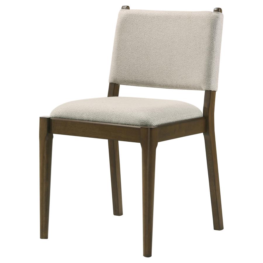 Ottowa Upholstered Dining Side Chair Brown (Set Of 2)