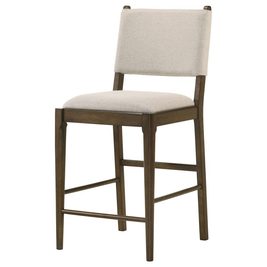 Ottowa Upholstered Counter Side Chair Brown (Set Of 2)
