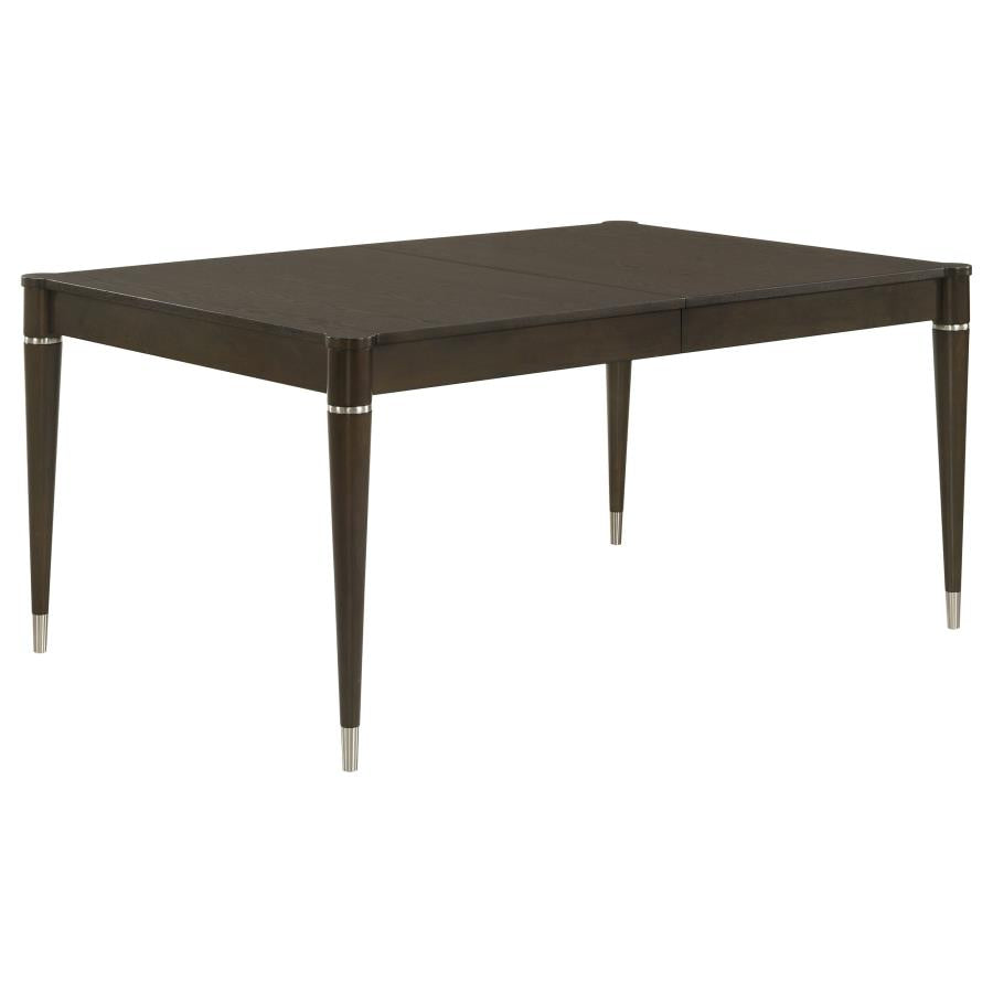 Reseda 81-Inch Extension Leaf Dining Table Ash Brown