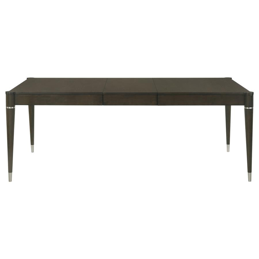 Reseda 81-Inch Extension Leaf Dining Table Ash Brown
