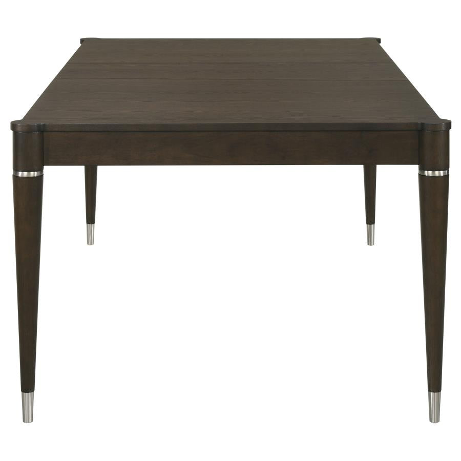 Reseda 81-Inch Extension Leaf Dining Table Ash Brown
