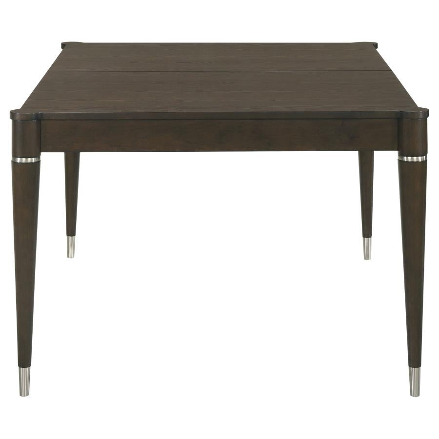 Reseda 81-Inch Extension Leaf Dining Table Ash Brown