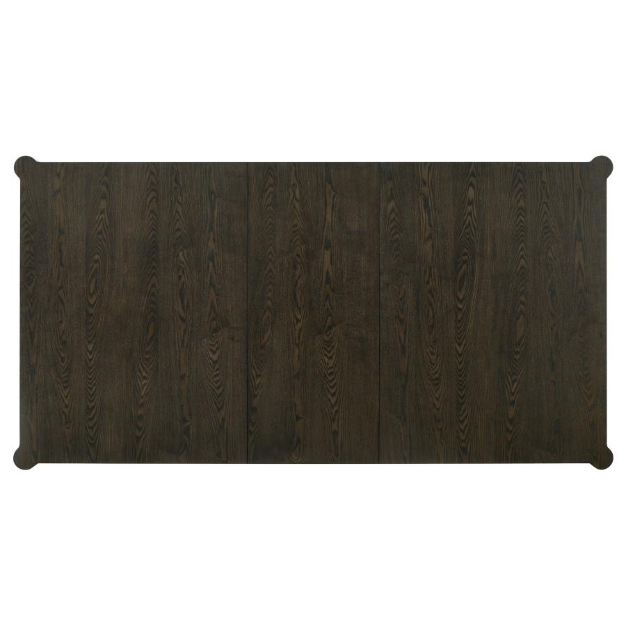 Reseda 81-Inch Extension Leaf Dining Table Ash Brown