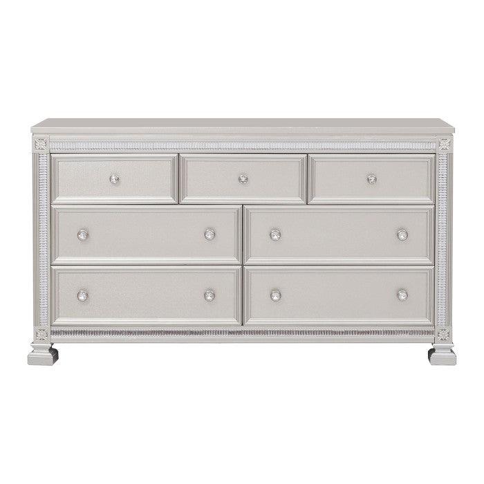 Homelegance - Bevelle Dresser In Silver - 1958-5 - ATL FURNITURE