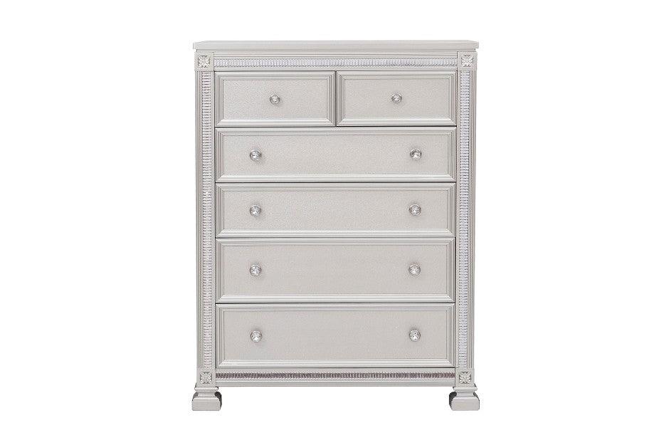 Homelegance - Bevelle Chest In Silver - 1958-9 - ATL FURNITURE