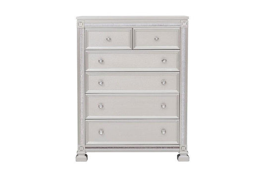 Homelegance - Bevelle Chest In Silver - 1958-9 - ATL FURNITURE