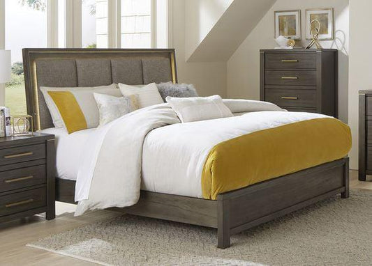 Homelegance - Scarlett Queen Bed In Brownish Gray - 1555-Q - ATL FURNITURE