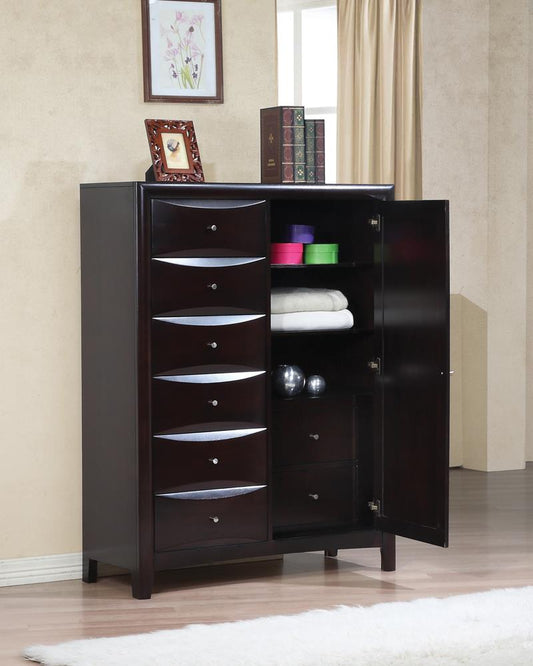 Phoenix Man's Chest with Storage - ATL FURNITURE