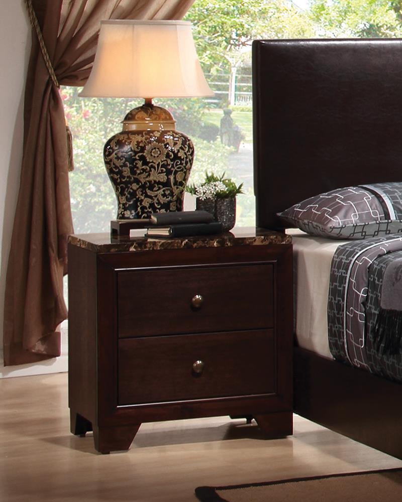 Conner Casual Two-Drawer Nightstand - ATL FURNITURE