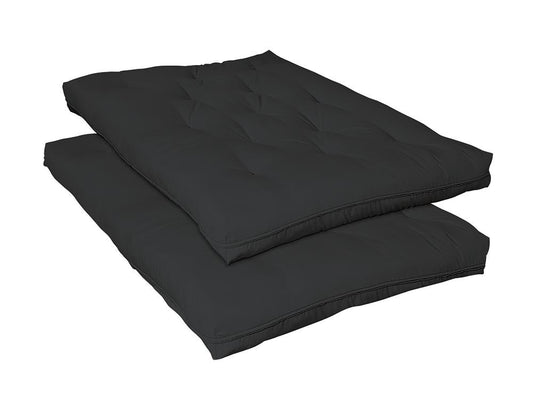 G2005IS Black Deluxe Innerspring Futon Pad - ATL FURNITURE