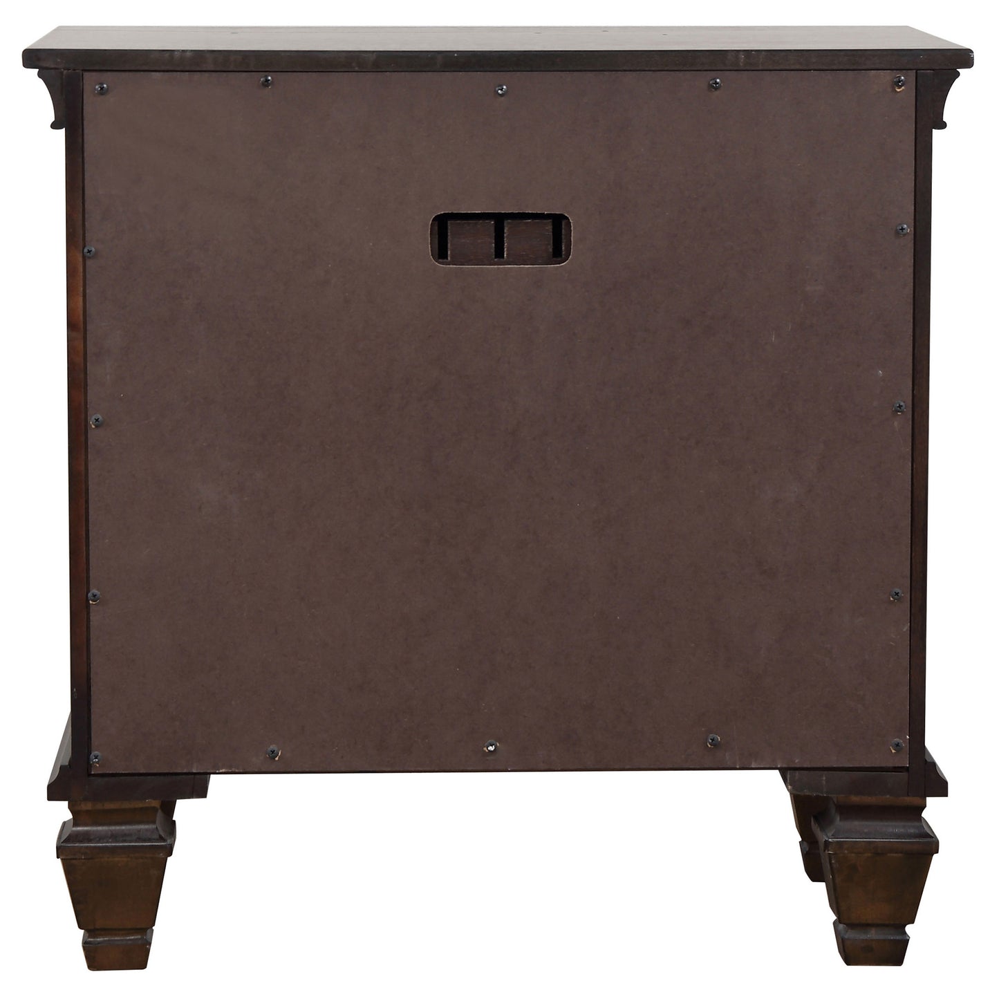 Franco 2-drawer Nightstand Burnished Oak