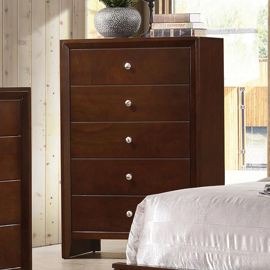 Serenity Rich Merlot Chest - ATL FURNITURE