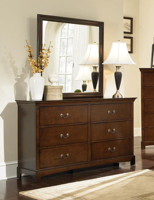 Tatiana Transitional Six-Drawer Dresser - ATL FURNITURE