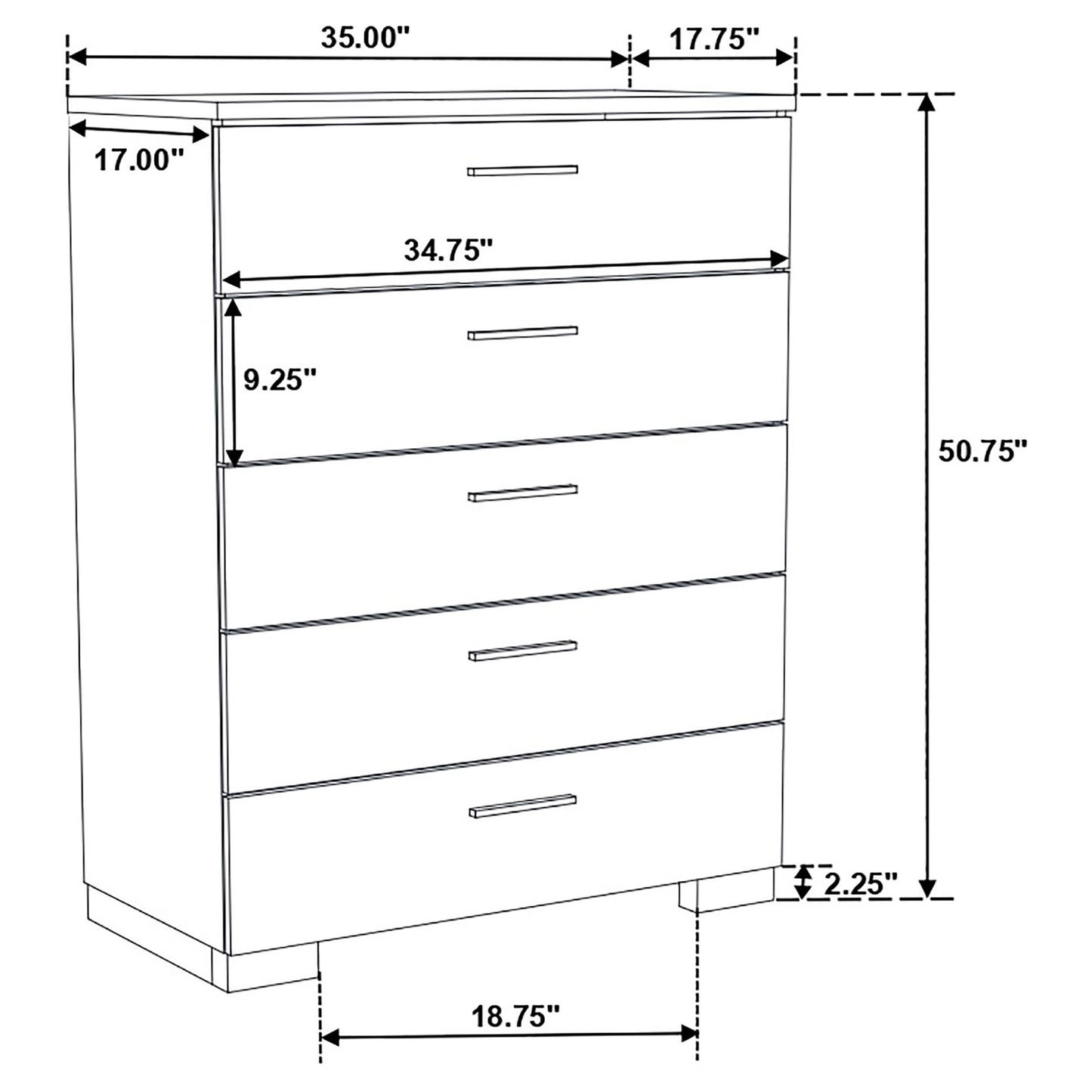 Felicity Twin Panel Bed with LED Lighting Glossy White