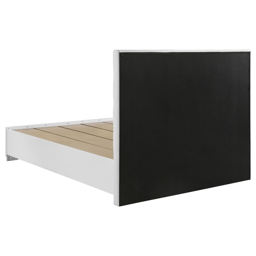 Felicity 4-Piece Eastern King Platform Bedroom Set White