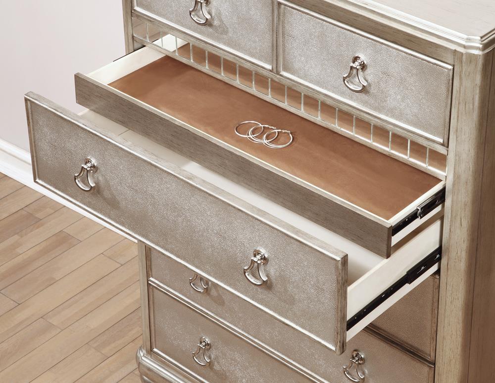 Bling Game Six-Drawer Chest - ATL FURNITURE