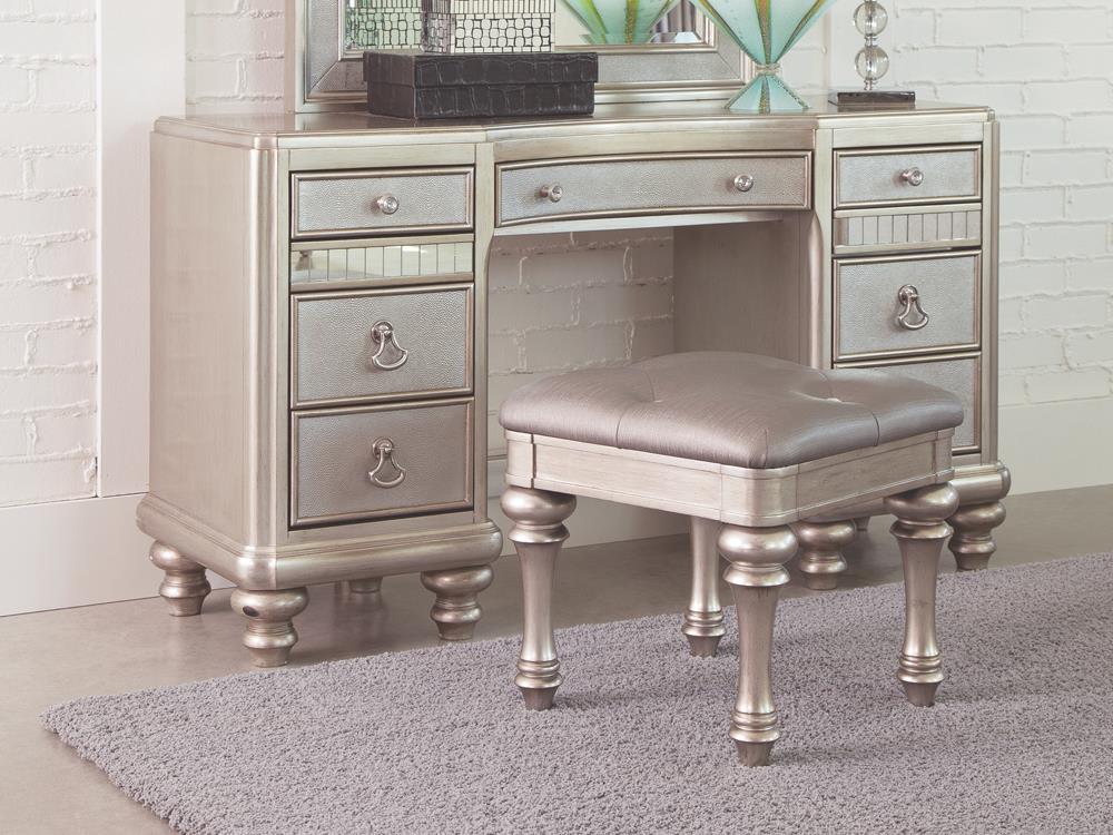 Bling Game Seven-Drawer Vanity Desk - ATL FURNITURE