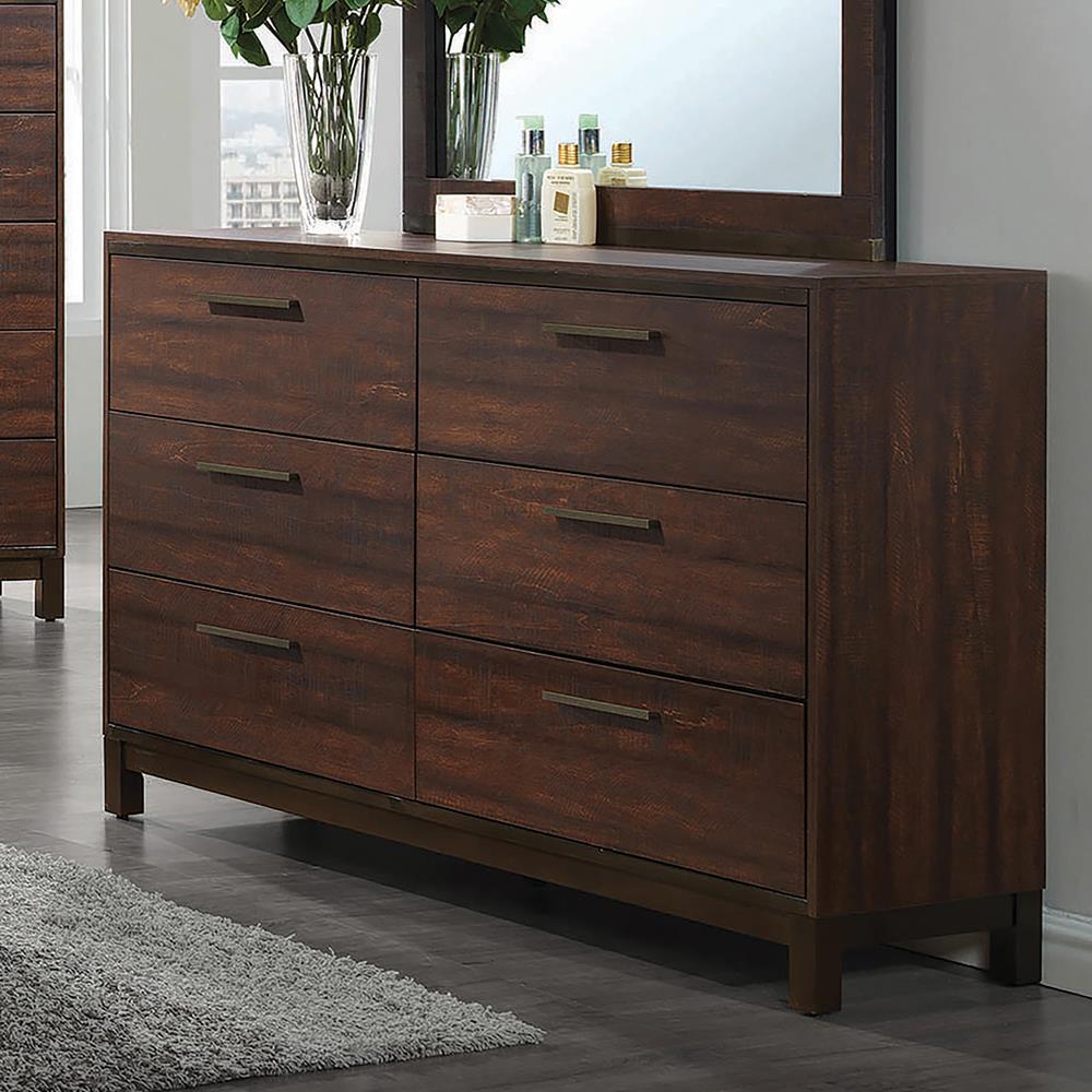 Edmonton Rustic Dresser - ATL FURNITURE