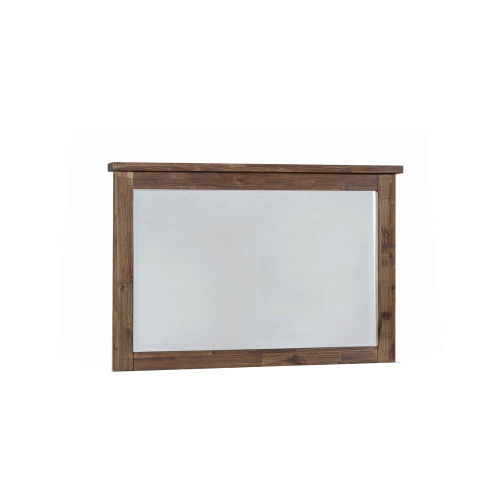 Sutter Creek Vintage Bourbon Dresser Mirror - ATL FURNITURE