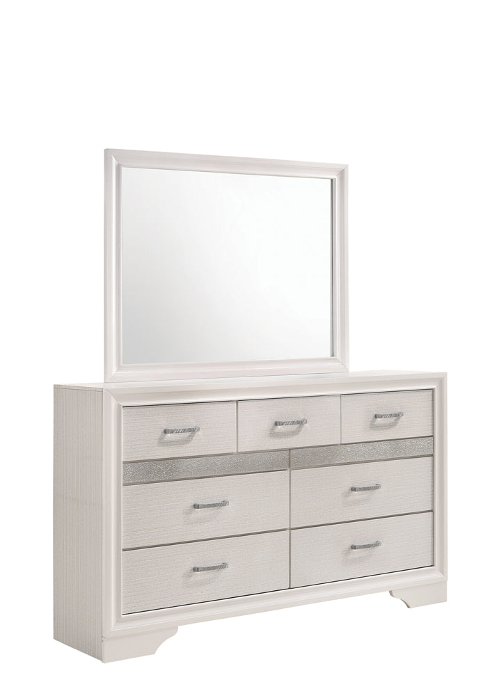 Miranda Dresser Mirror White