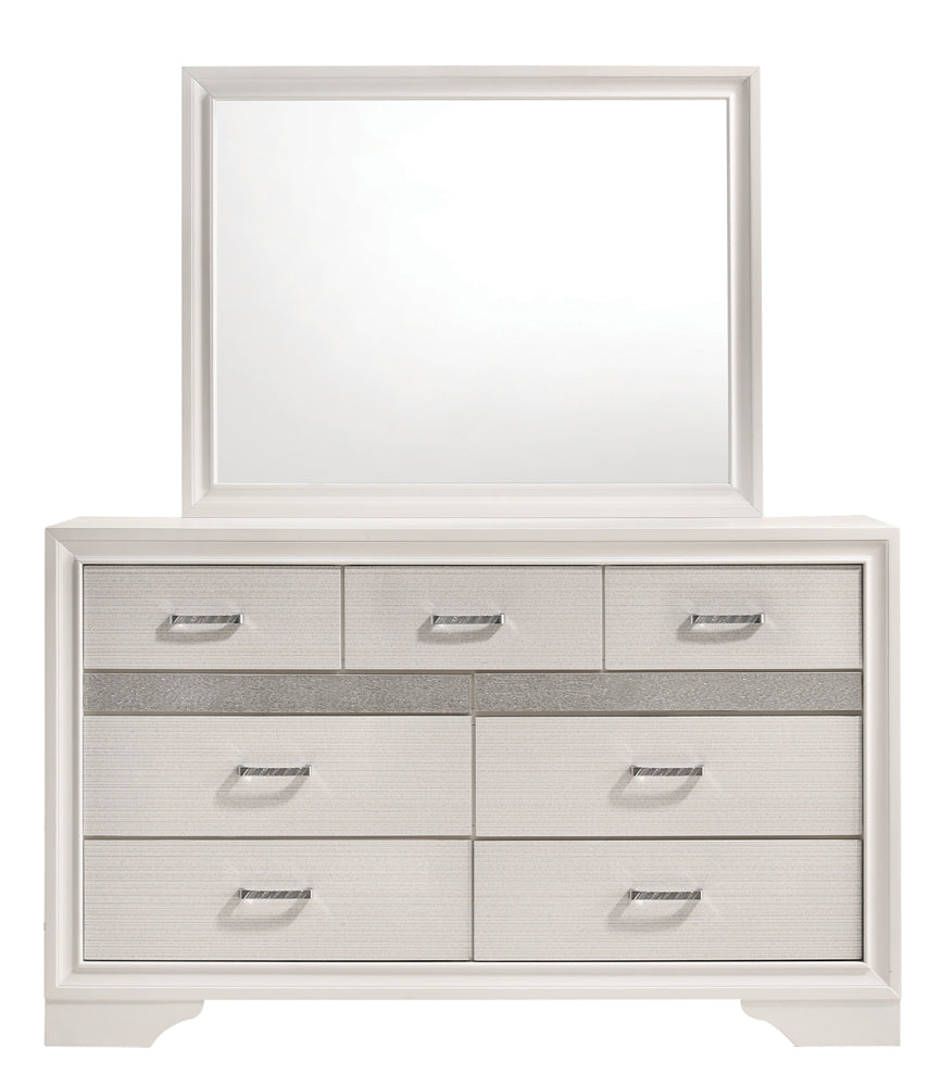 Miranda Dresser Mirror White