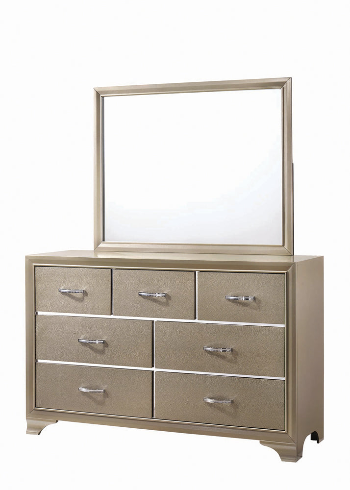 Beaumont Dresser Mirror Champagne