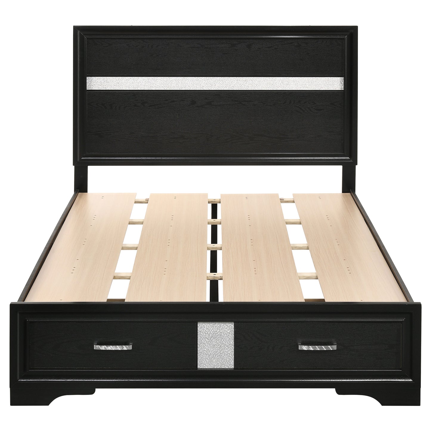 Miranda Full Storage Bed Black