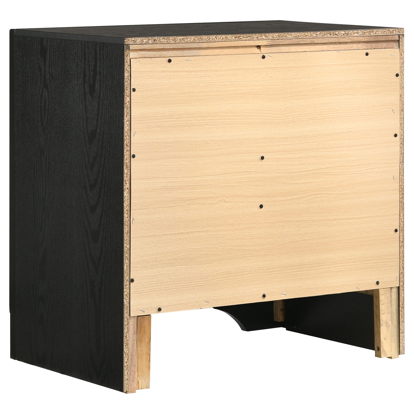 Miranda 51-inch Wood Eastern King Storage Panel Bed Black