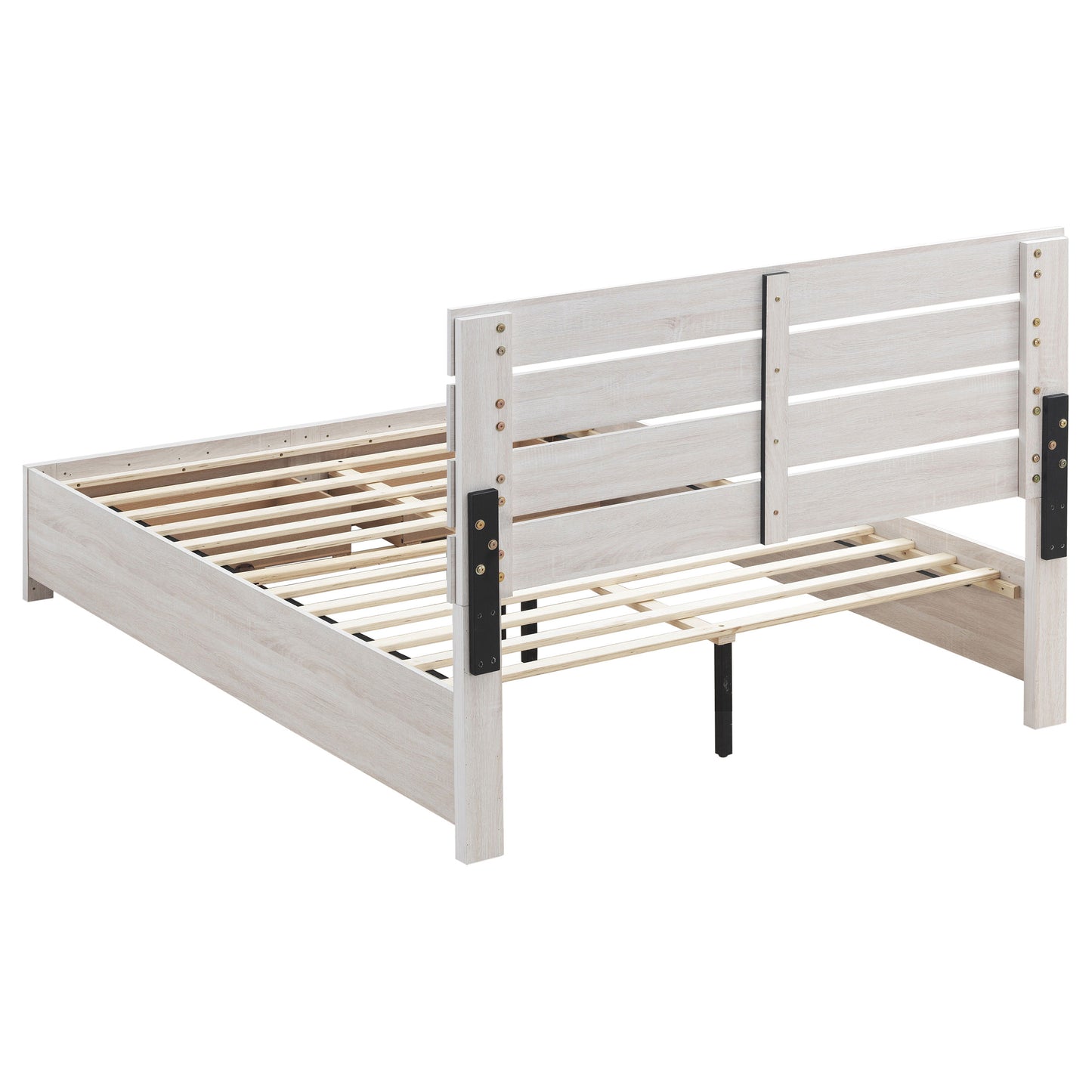 Brantford Eastern King Storage Bed Coastal White