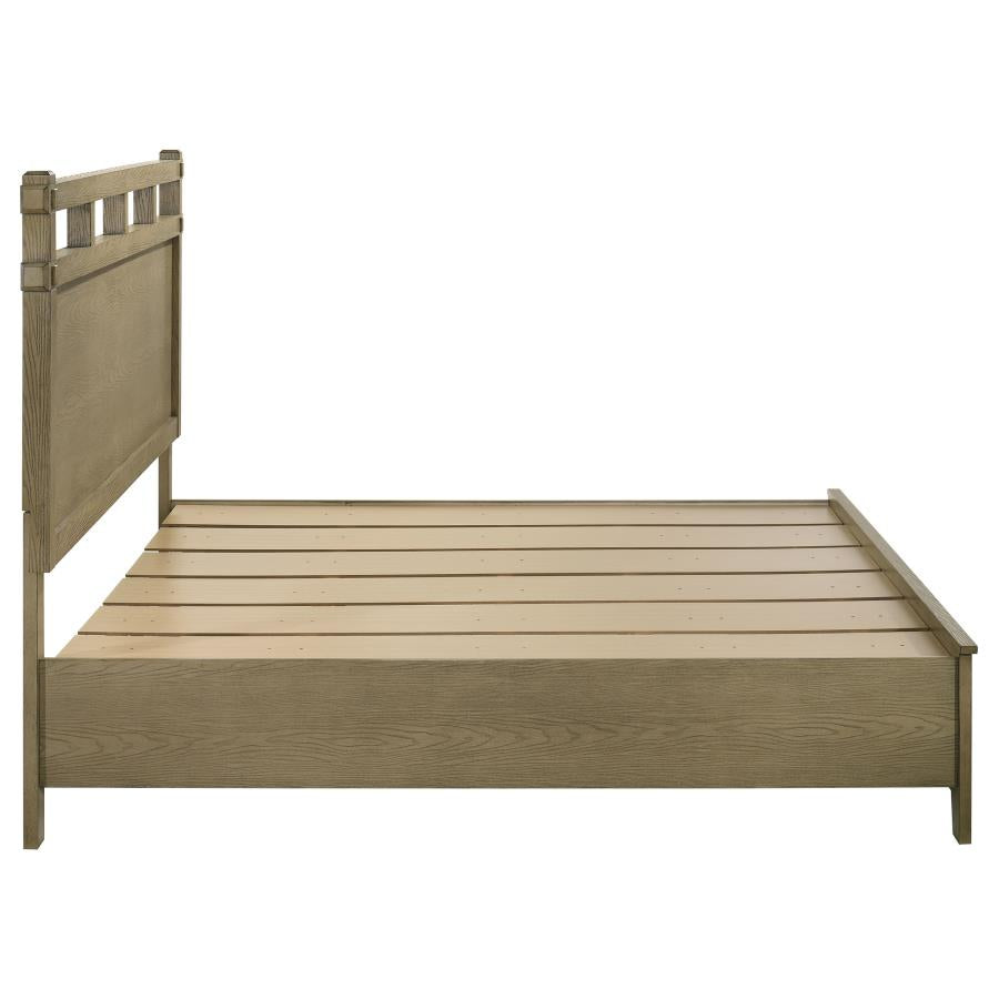 Hazlewood 59-Inch Eastern King Storage Bed Vineyard Oak