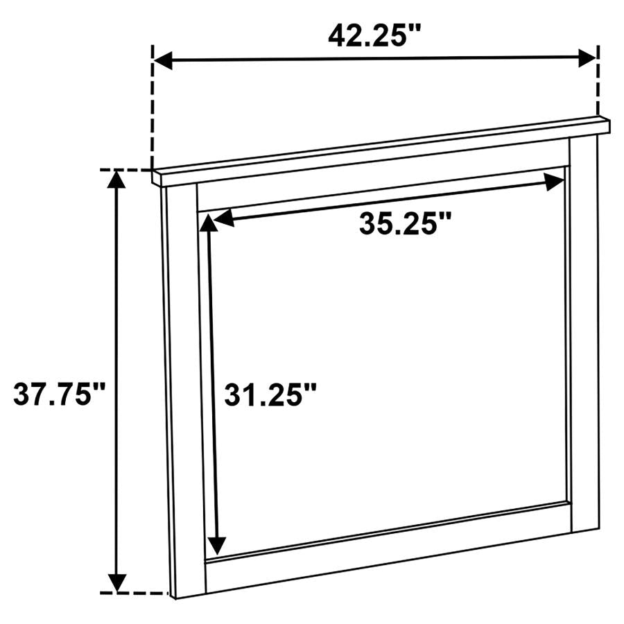 Hazlewood 5-Piece Eastern King Bedroom Set Vineyard Oak