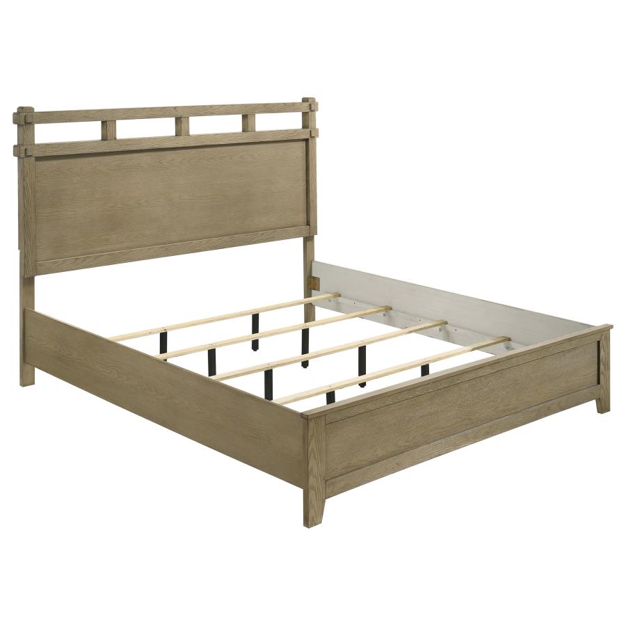 Hazlewood 61-Inch Eastern King Panel Bed Vineyard Oak