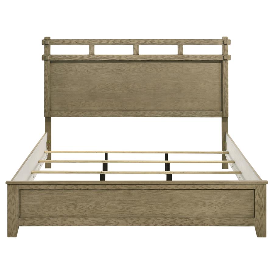 Hazlewood 61-Inch Eastern King Panel Bed Vineyard Oak