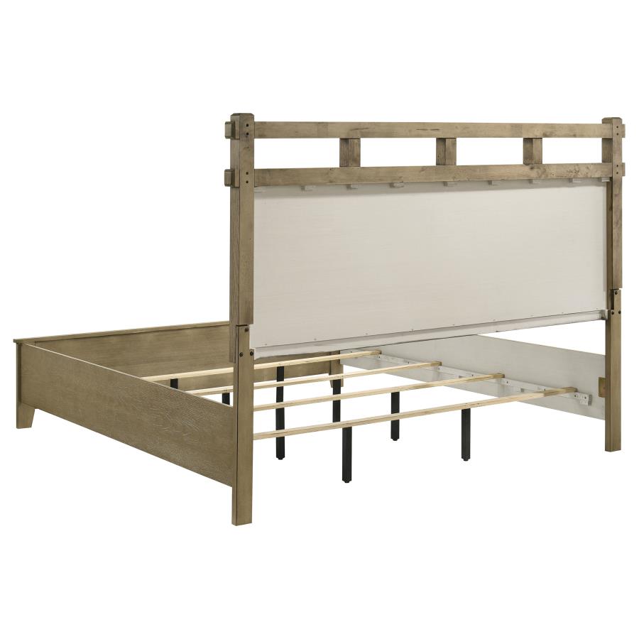 Hazlewood 61-Inch Eastern King Panel Bed Vineyard Oak