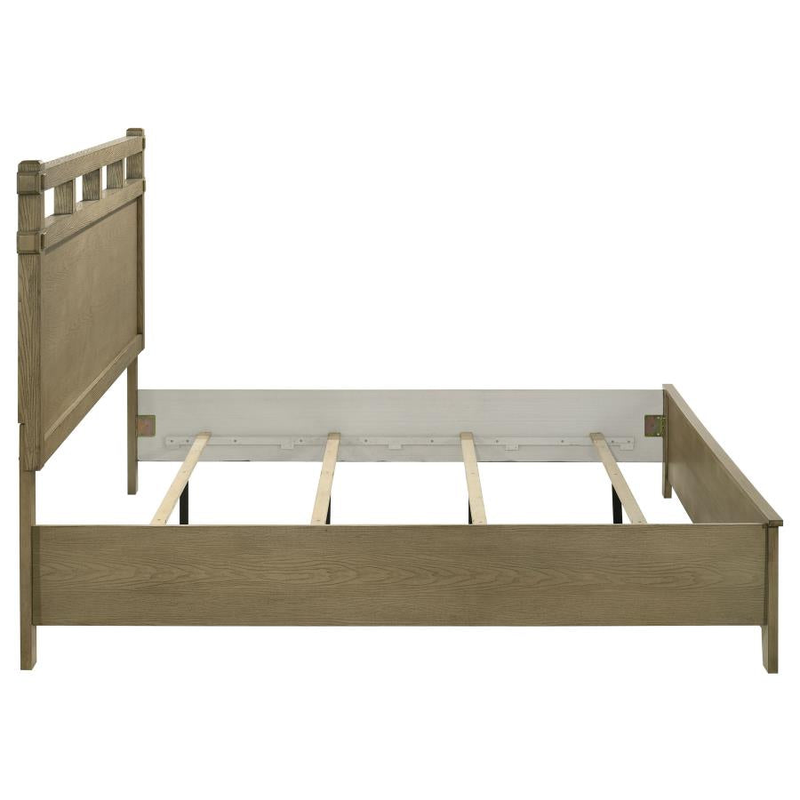 Hazlewood 61-Inch Eastern King Panel Bed Vineyard Oak